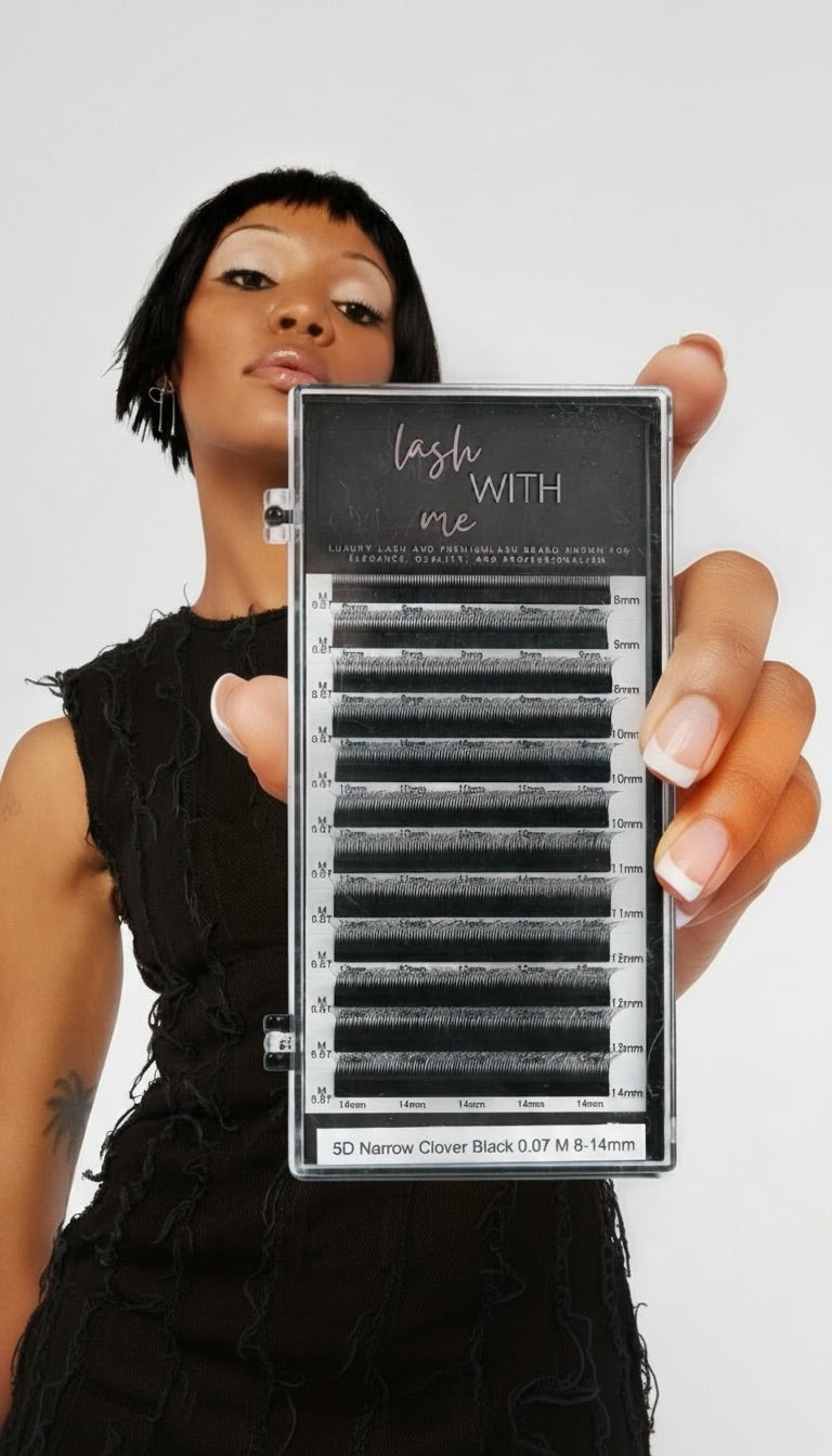 “Lash With Me “ Pre-Made 6W 0.07 7-13mm