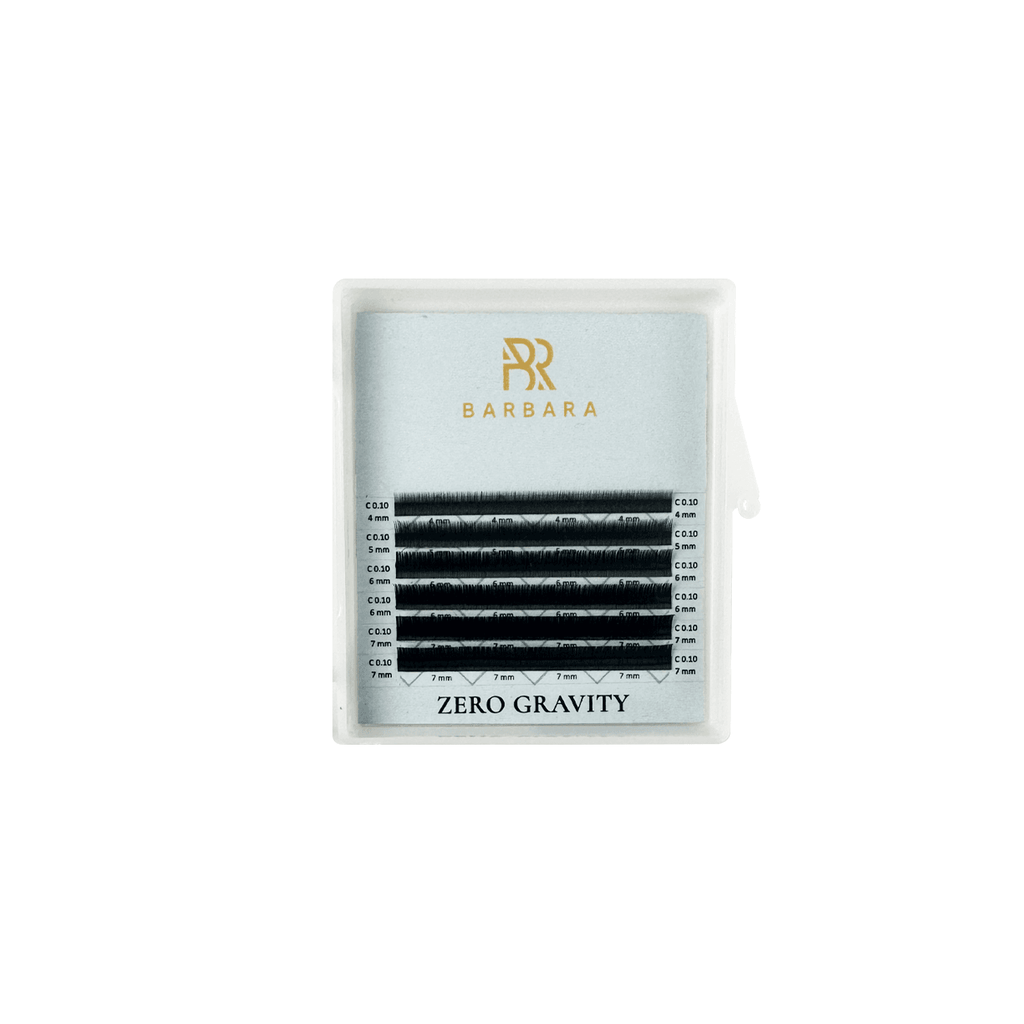 BLACK EYELASHES BARBARA ZERO GRAVITY NEW MIX (16 LINES) image 1