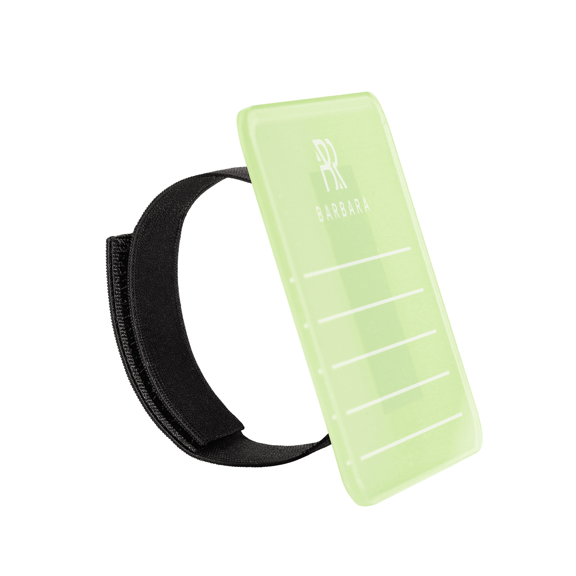 BRANDED TABLET ON THE ARM OF BARBARA OLIVE image 0