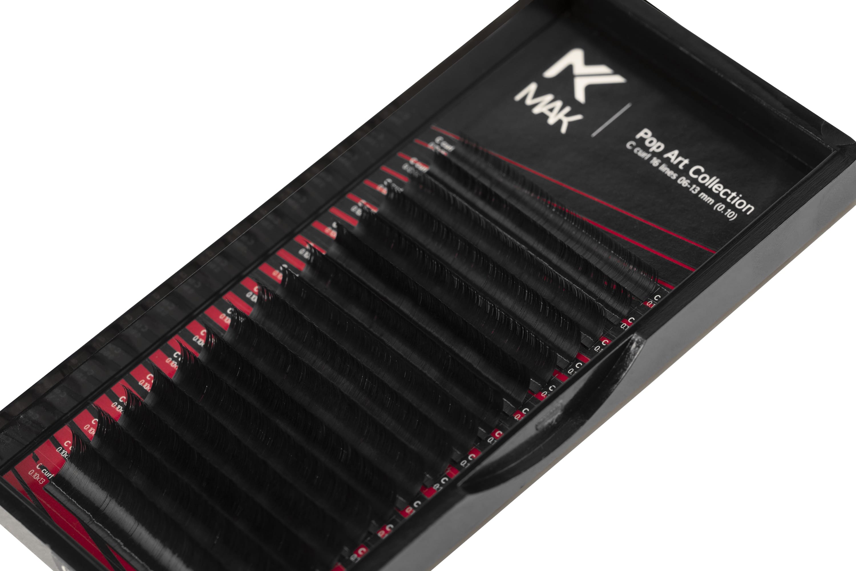 Mak Art BLACK EYELASHES POP ART MIX (16 LINES) image
