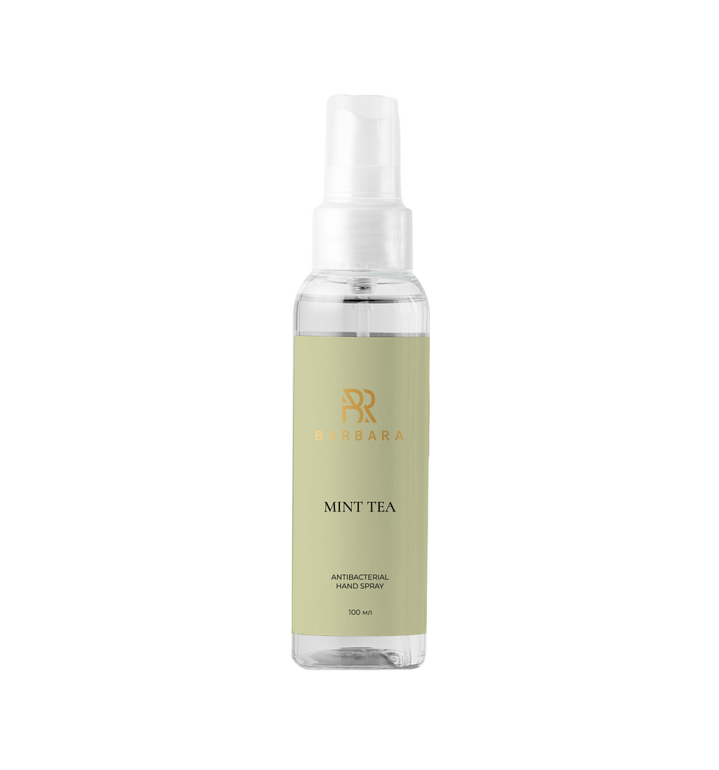 BARBARA ANTIBACTERIAL HAND SPRAY WITH MINT AROMA, 100 ML