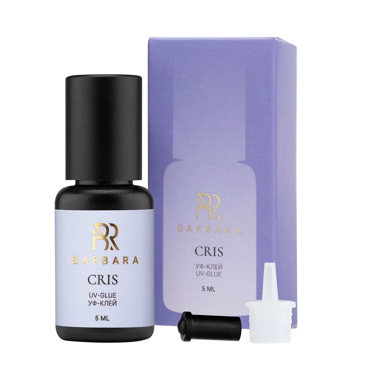 UV glue BARBARA Criss clear 0.3-0.5sec.  5ml