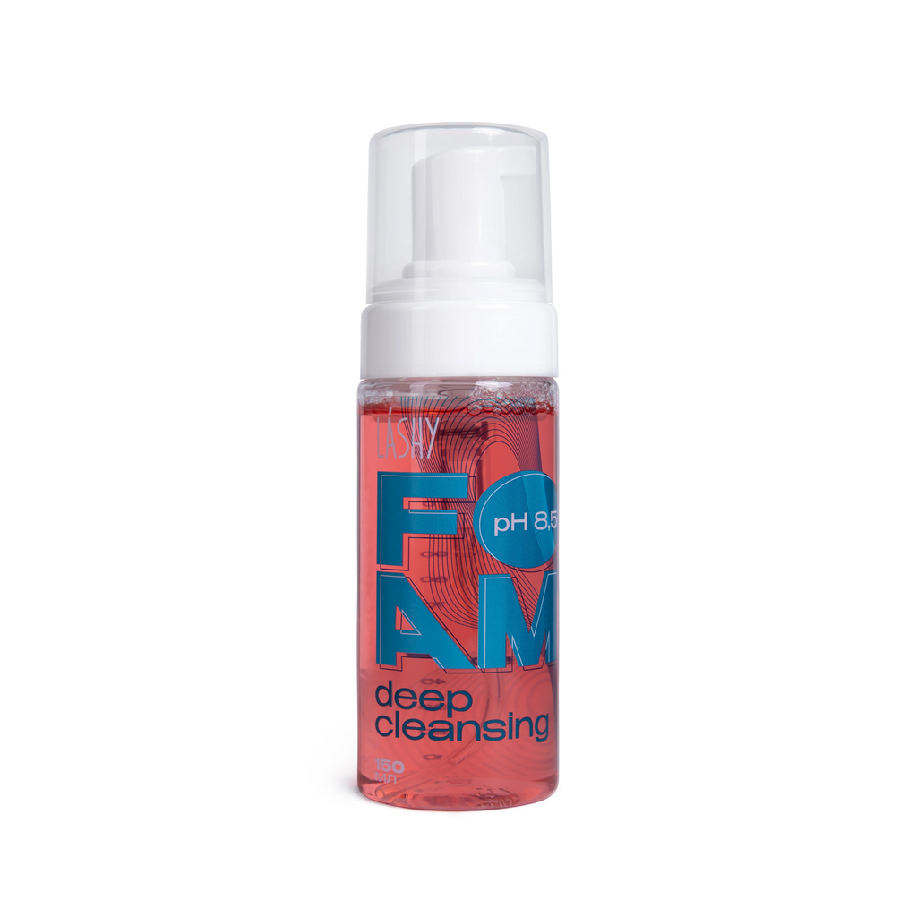 LASHY "DEEP CLEANSING foam" with wheat proteins, 150 ml