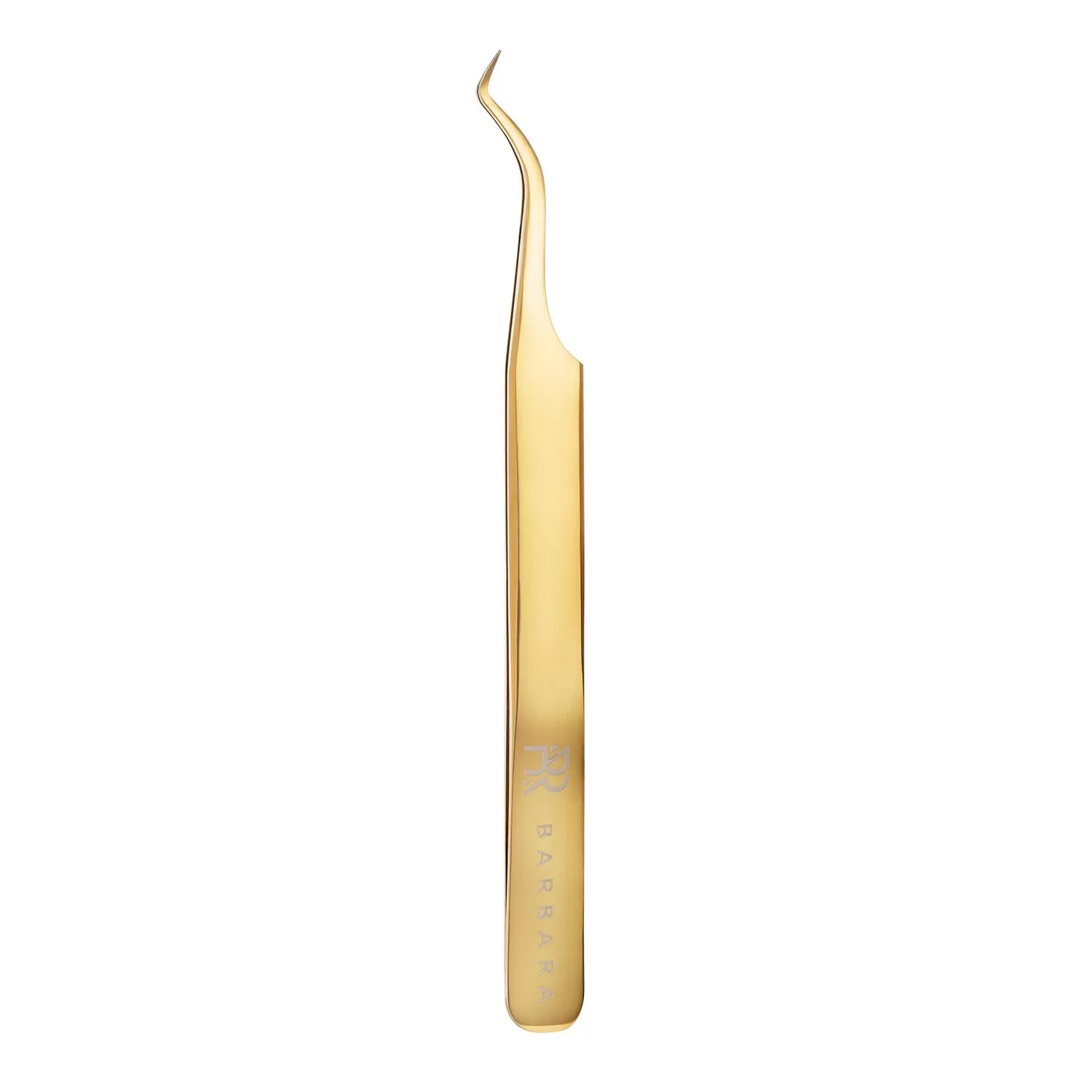 Barbara Gold Touch Double Bend Ultra-Precision Tweezers