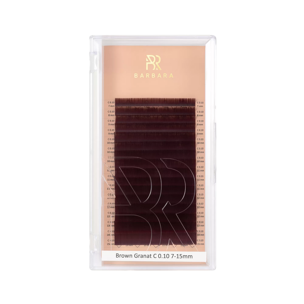 BROWN EYELASHES BARBARA GRANAT MIX