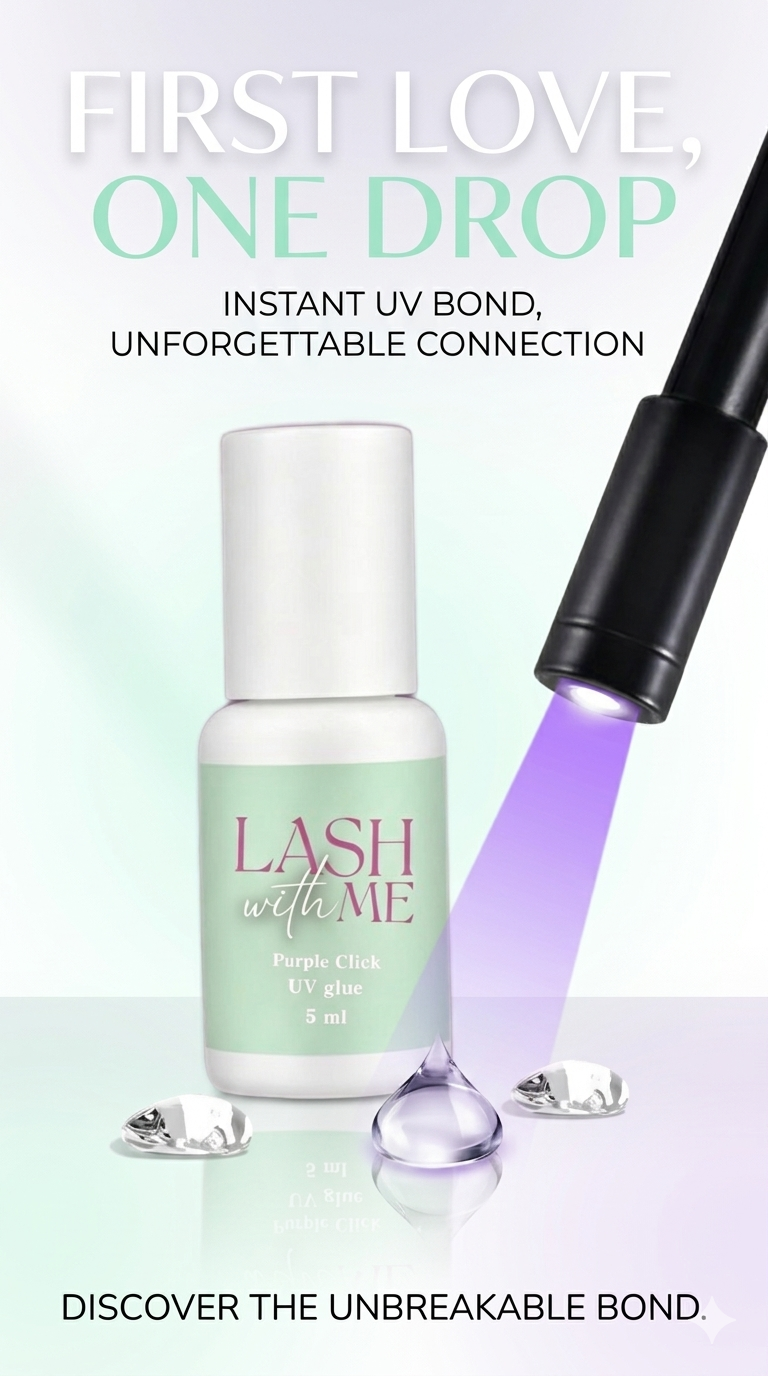 UV GLUE  "LASH WITH ME"  0.5 sec