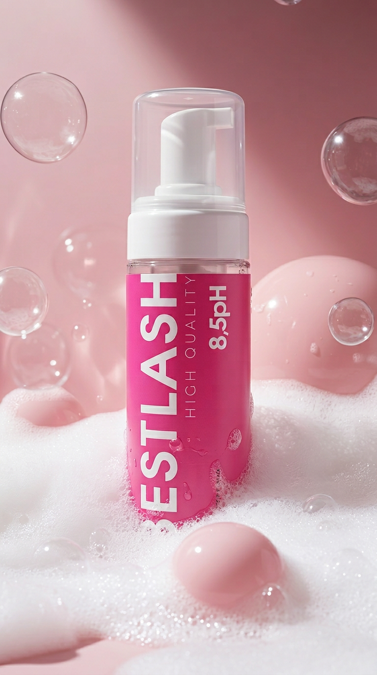 Cleansing foam for eyelashes and eyebrows 8.5pH BEST LASH (150 ml)