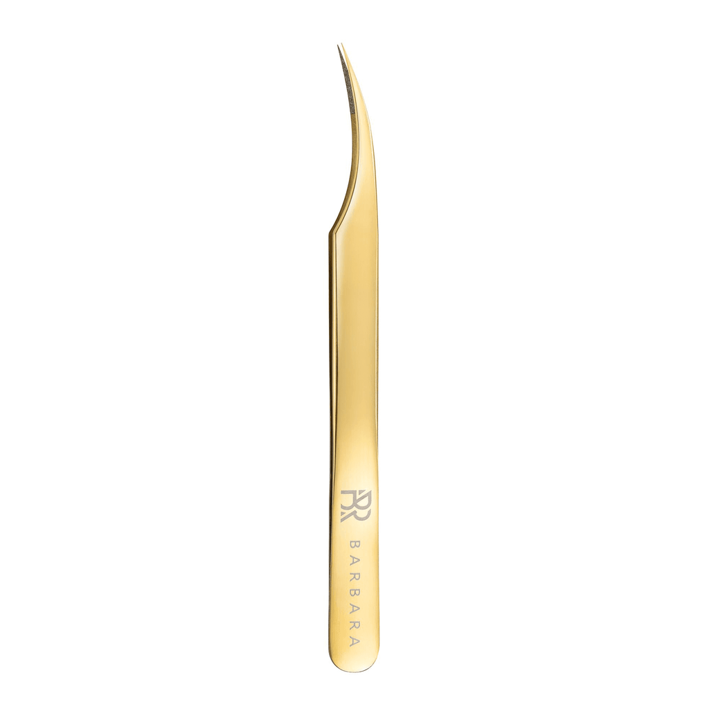 Ultra-fine Tweezers Barbara Series Gold Touch, Type "Dolphin" image 1