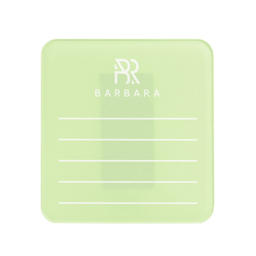 BRANDED TABLET ON THE ARM OF BARBARA OLIVE image 2