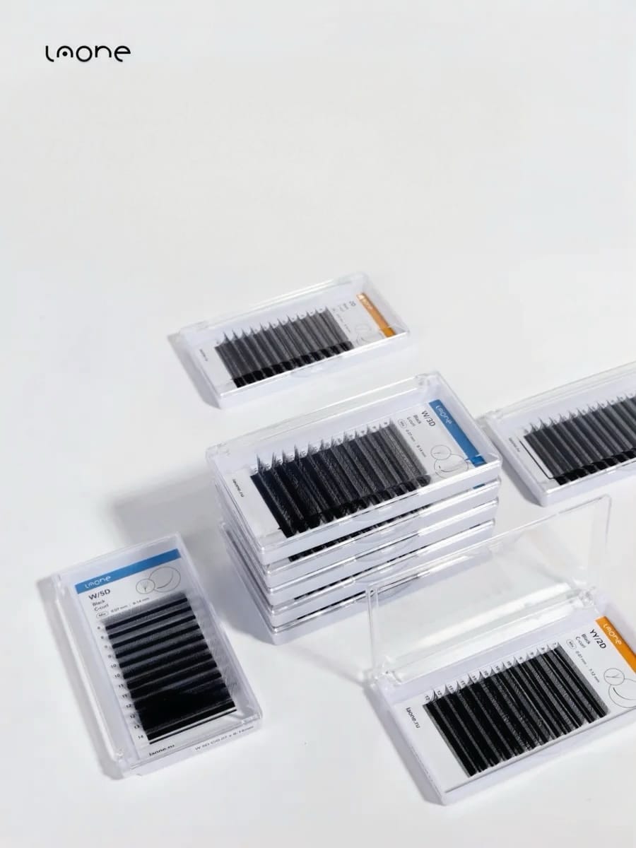 LeOne Narrow pre-made 2Y /3W/4W/ 5W. eyelash extension bundles image