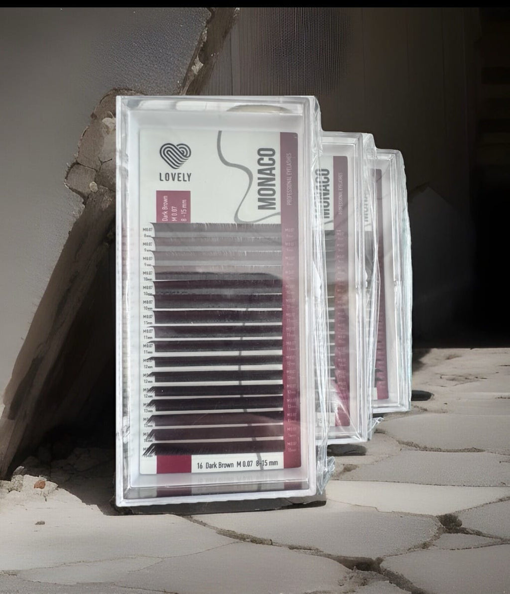 LOVELY Eyelashes Monaco , chocolate - 20 lines image