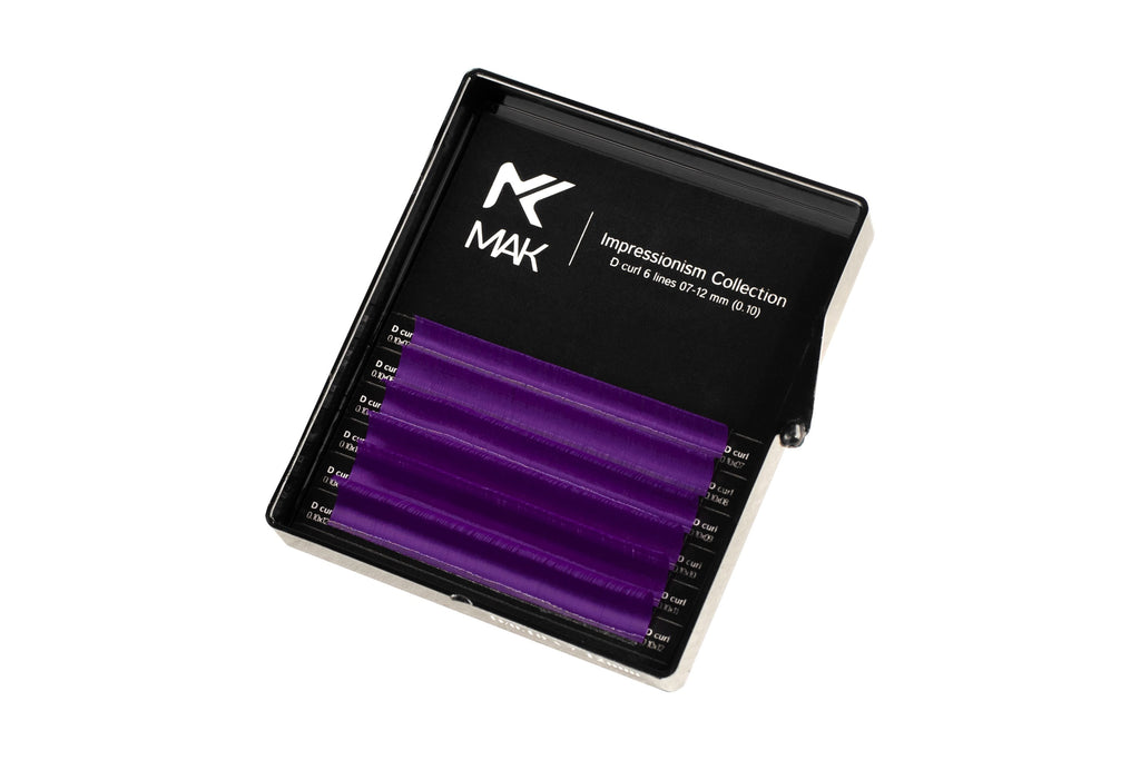 COLOR EYELASHES MAK image