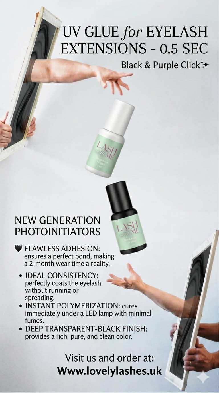 UV GLUE  "LASH WITH ME"  0.5 sec