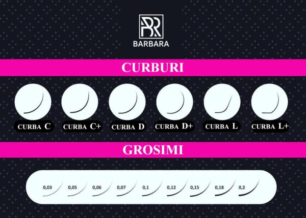 Lashes BARBARA Elegant Mix
