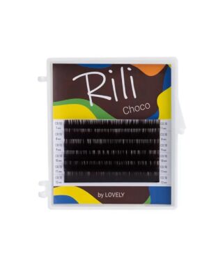 Rili Eyelashes dark brown Choco - 6 lines - MIX