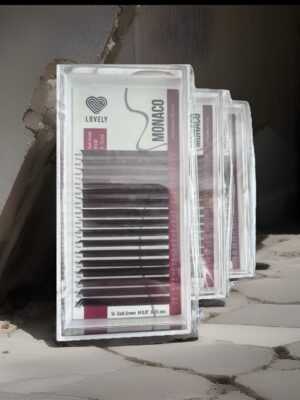 LOVELY Eyelashes Monaco , chocolate - 20 lines