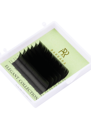 BARBARA Eyelashes black MINI - 6 lines, MIX