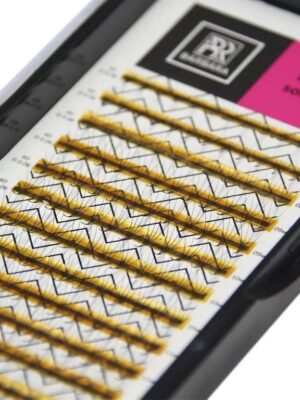 Pre-made eyelashes BARBARA "4D-5D" - MIX (12 lines)