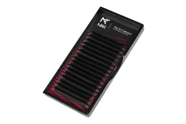 Mak Art BLACK EYELASHES POP ART MIX (16 LINES)