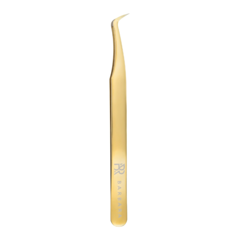 Ultra-fine Tweezers Barbara Series Gold Touch, Type "Hook"